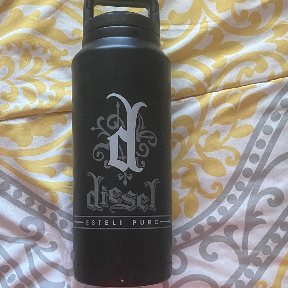 Diesel Matte Black Insulated Bottle